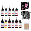 DIY Temporary Tattoo Ink Set with Stencils