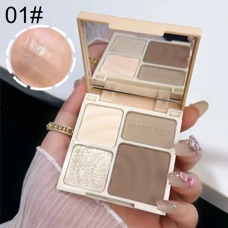 All-in-One Face Highlighting and Contouring Palette - 9