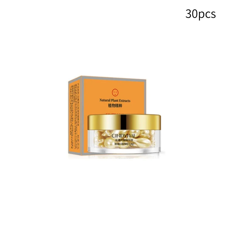 Placenta and Hyaluronic Acid Hydrating Face Serum Capsules - 10