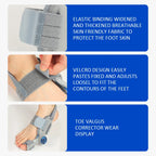 Adjustable Bunion Corrector for Pain Relief and Toe Alignment