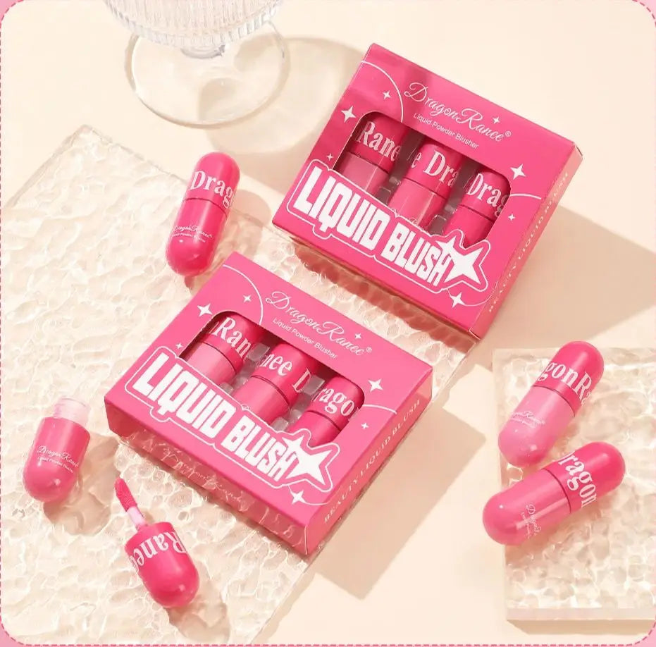 Waterproof Liquid Blush Makeup Set