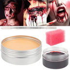Professional SFX Scar Wax Kit for Halloween and Special Effects Makeup