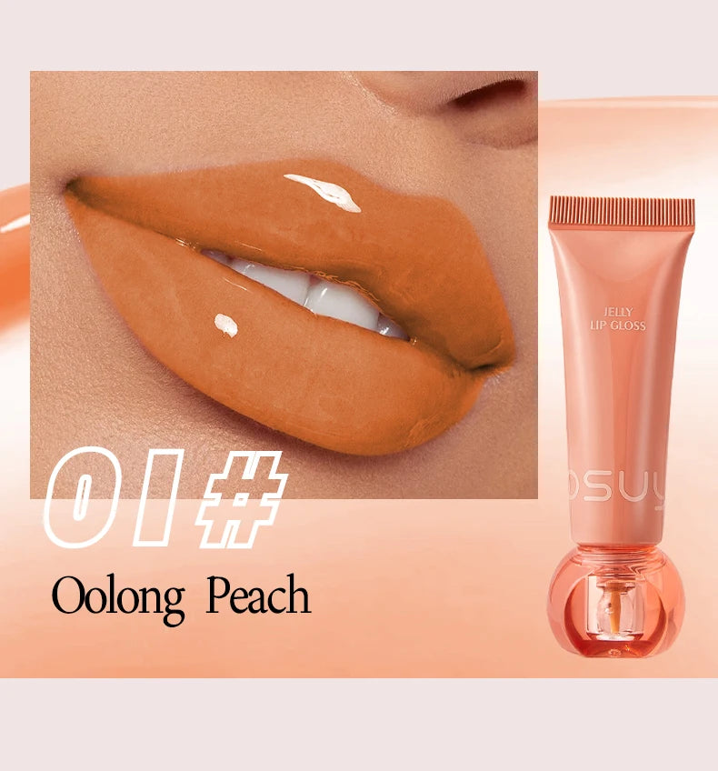 Long-Lasting Moisturizing Jelly Lip Gloss - 17