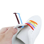 Elastic No-Tie Silicone Shoe Laces