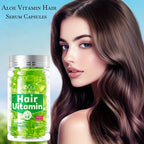 Aloe Vera Vitamin Hair Repair Serum Capsules