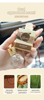 Hanging Fragrant Wooden Car Air Freshener