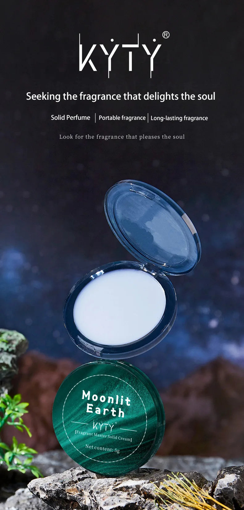 Portable Solid Cologne for Men - 6