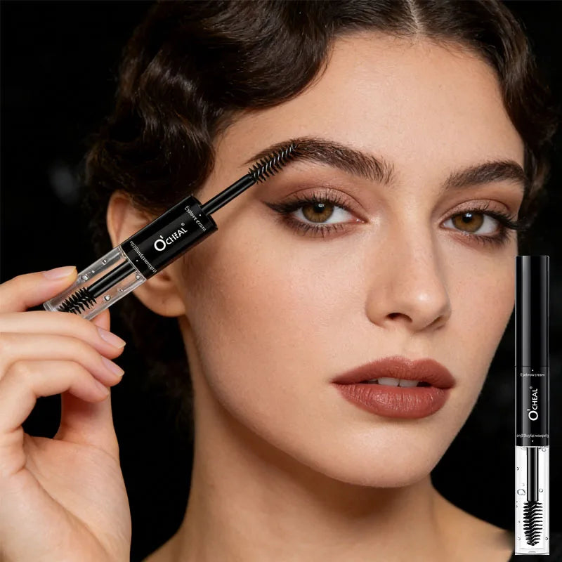Dual-Ended Waterproof Eyebrow Styling Cream