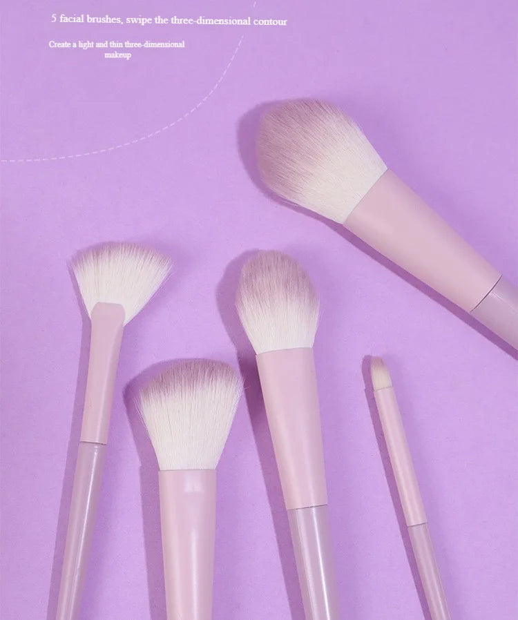 10-Piece Professional Soft Makeup Brush Set