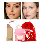 Matte Foundation and Setting Powder Makeup Set