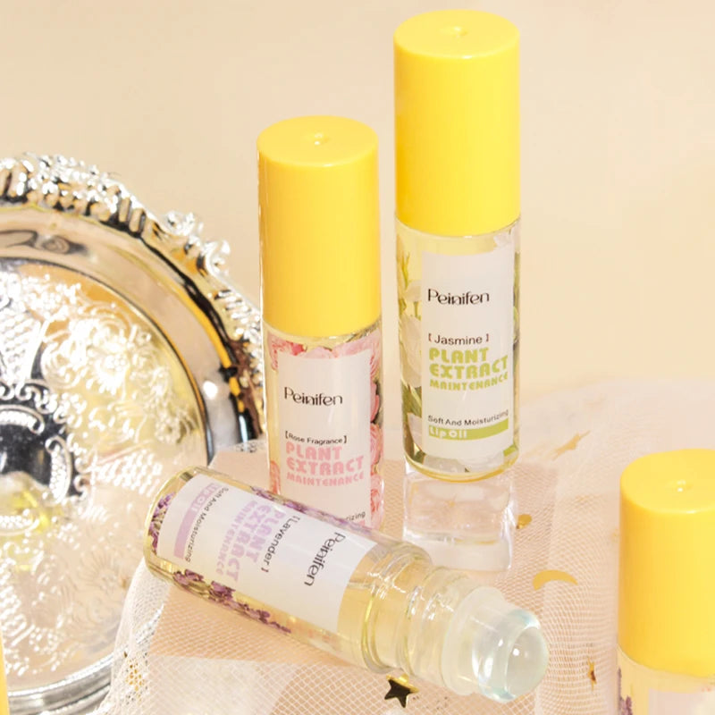 Hydrating Plant Essence Moisturizing Lip Oil Set