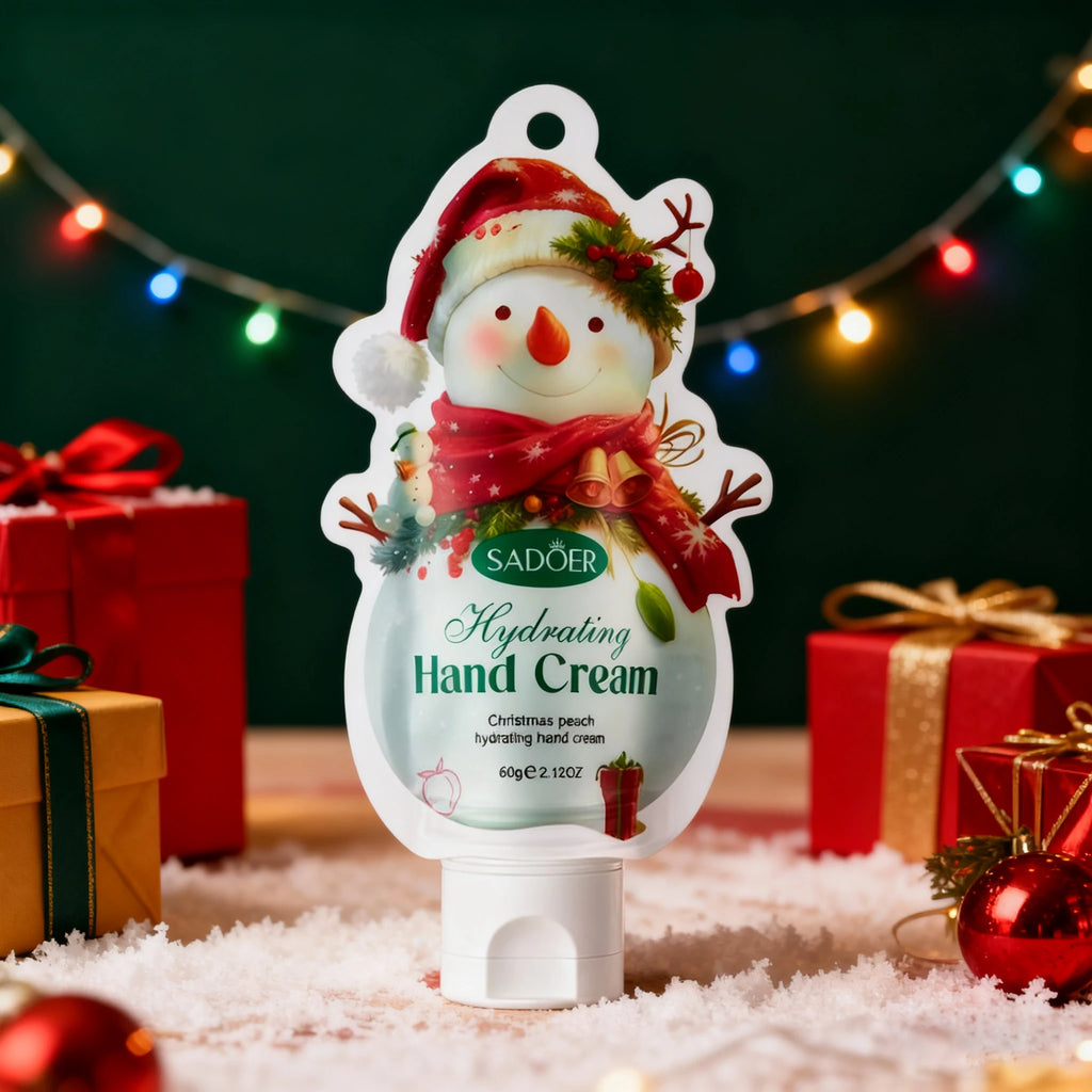 Moisturizing Christmas Hand Cream for Dry Winter Skin