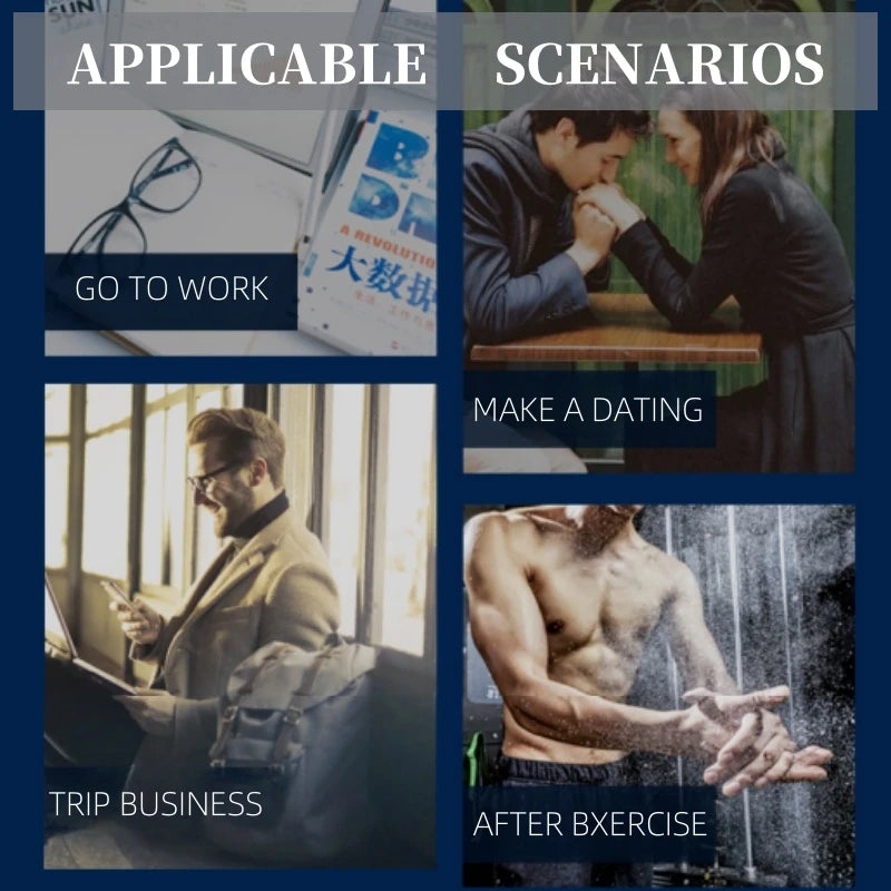 Portable Solid Cologne Stick for Men