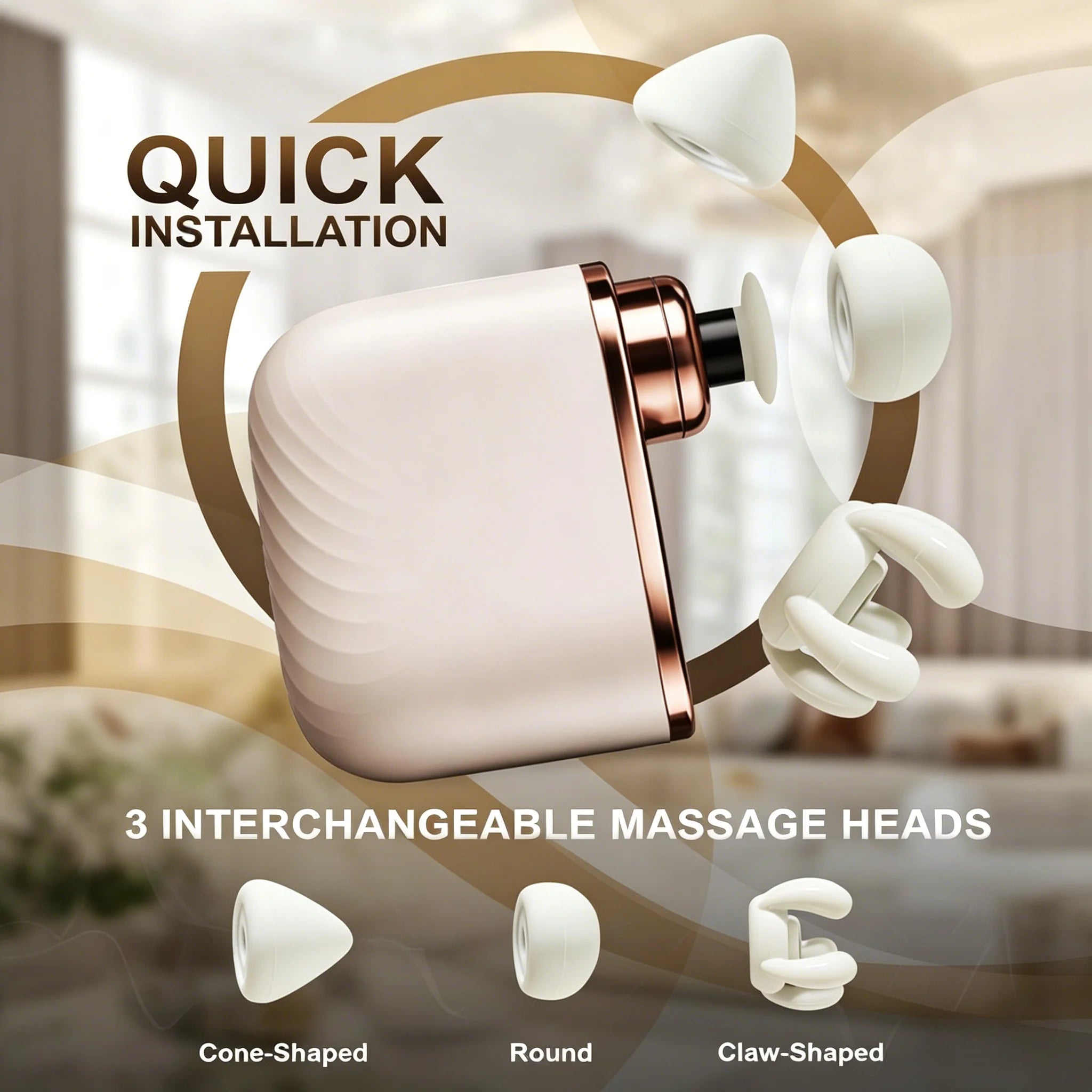 Portable Deep Tissue Muscle Massage Gun - 2