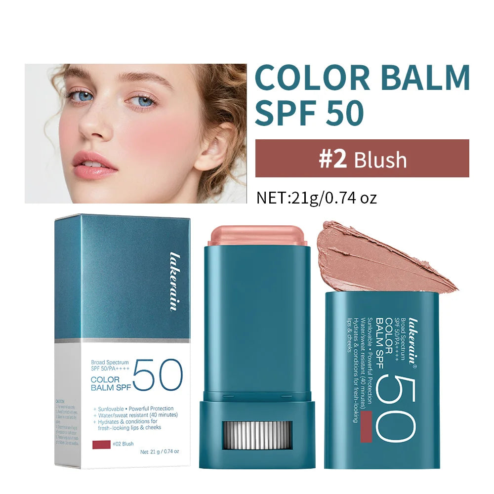 Hydrating SPF 50 Sunscreen Blush Balm Stick