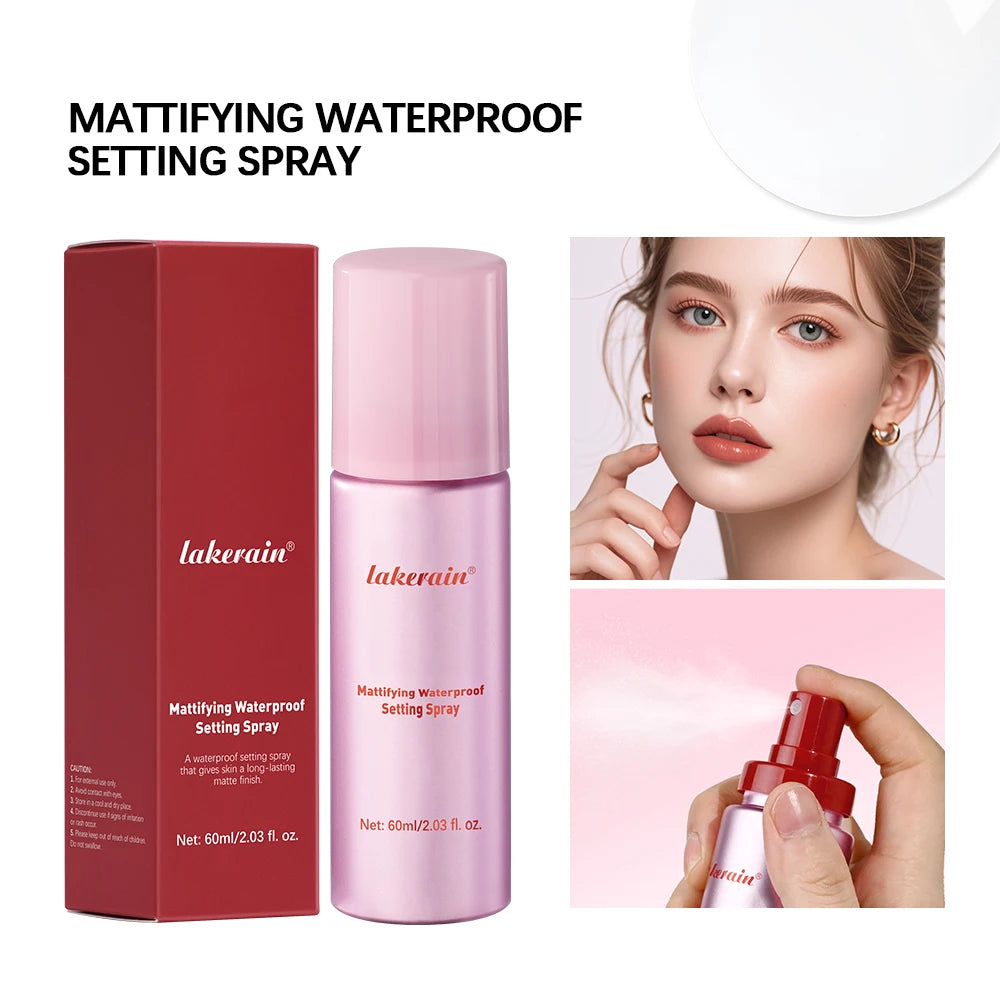 Long-Lasting Matte Makeup Setting Spray