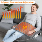 Electric Heating Pad for Pain Relief and Muscle Relaxation