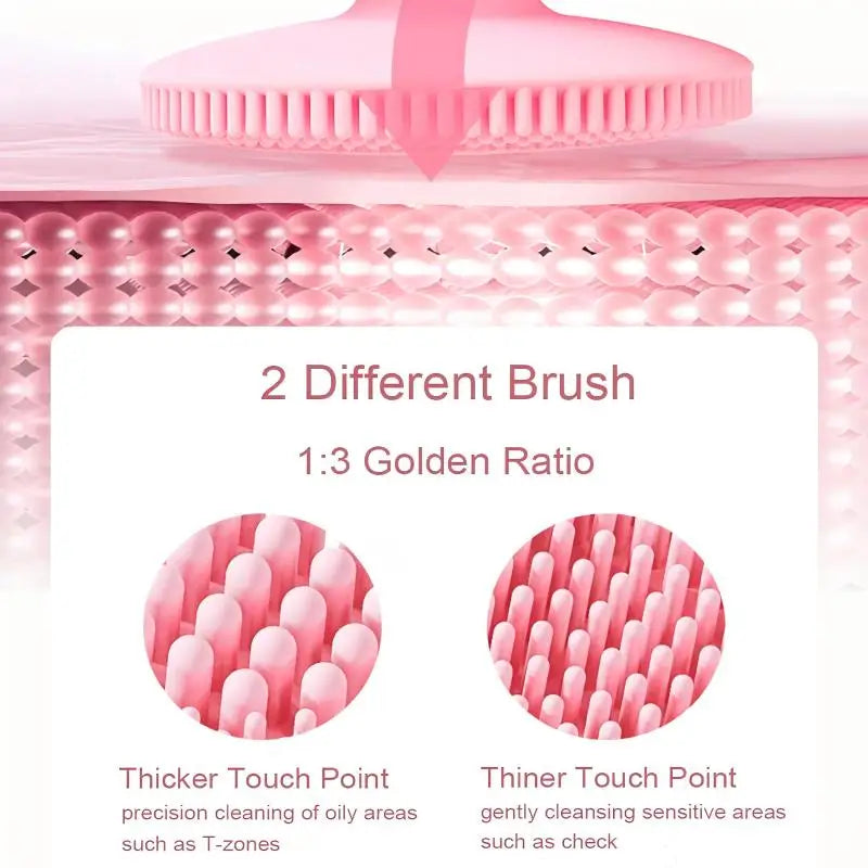 Electric Sonic Facial Cleansing Brush for Radiant Skin