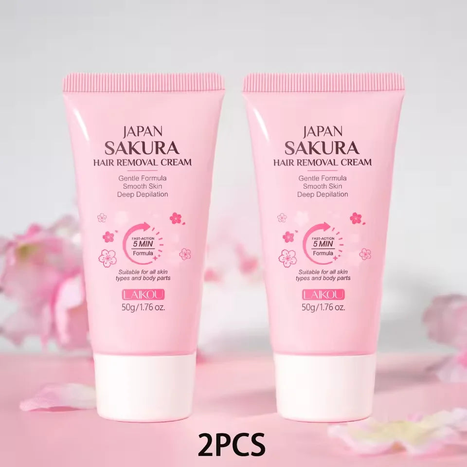 Painless Gentle Hair Removal Cream for Sensitive Skin