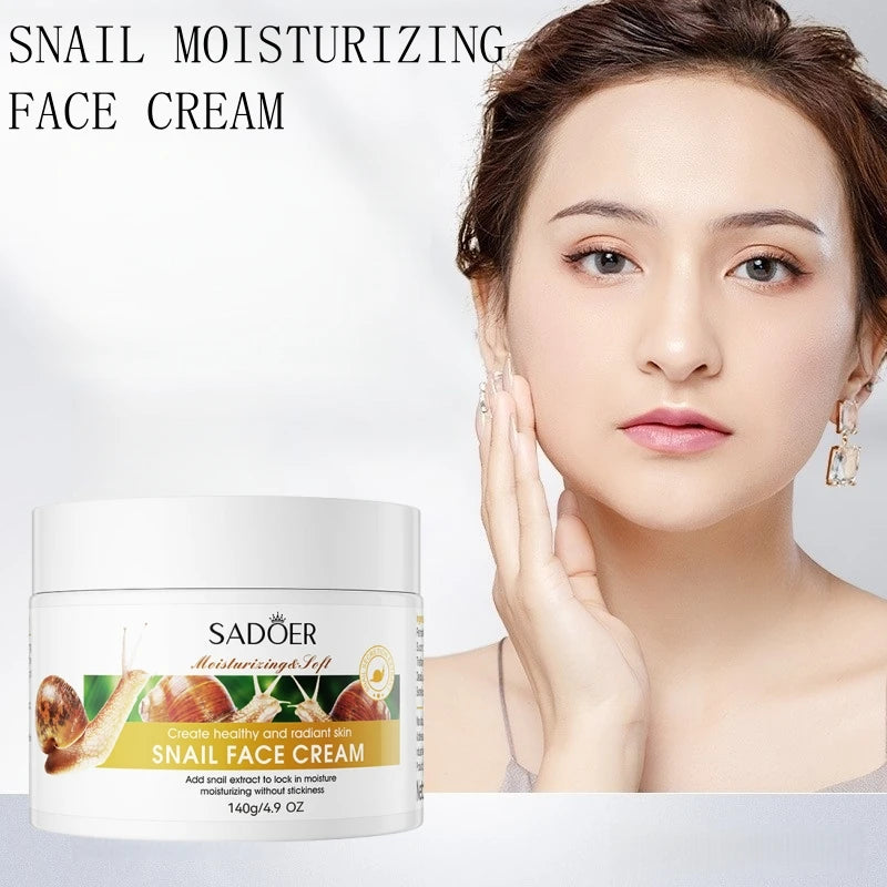 Snail Extract Hydrating Cream for Radiant Skin