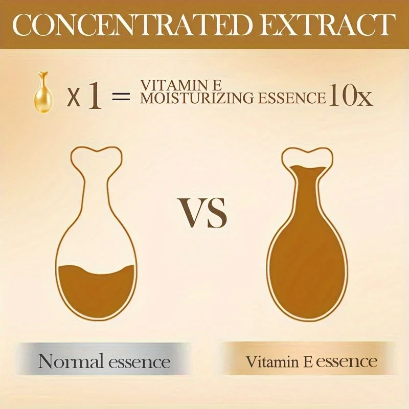 Vitamin E Facial Moisturizing Serum Capsules