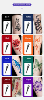 Temporary Henna Body Art Tattoo Paste Cone