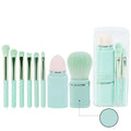 8-Piece Retractable Travel Makeup Brush Set