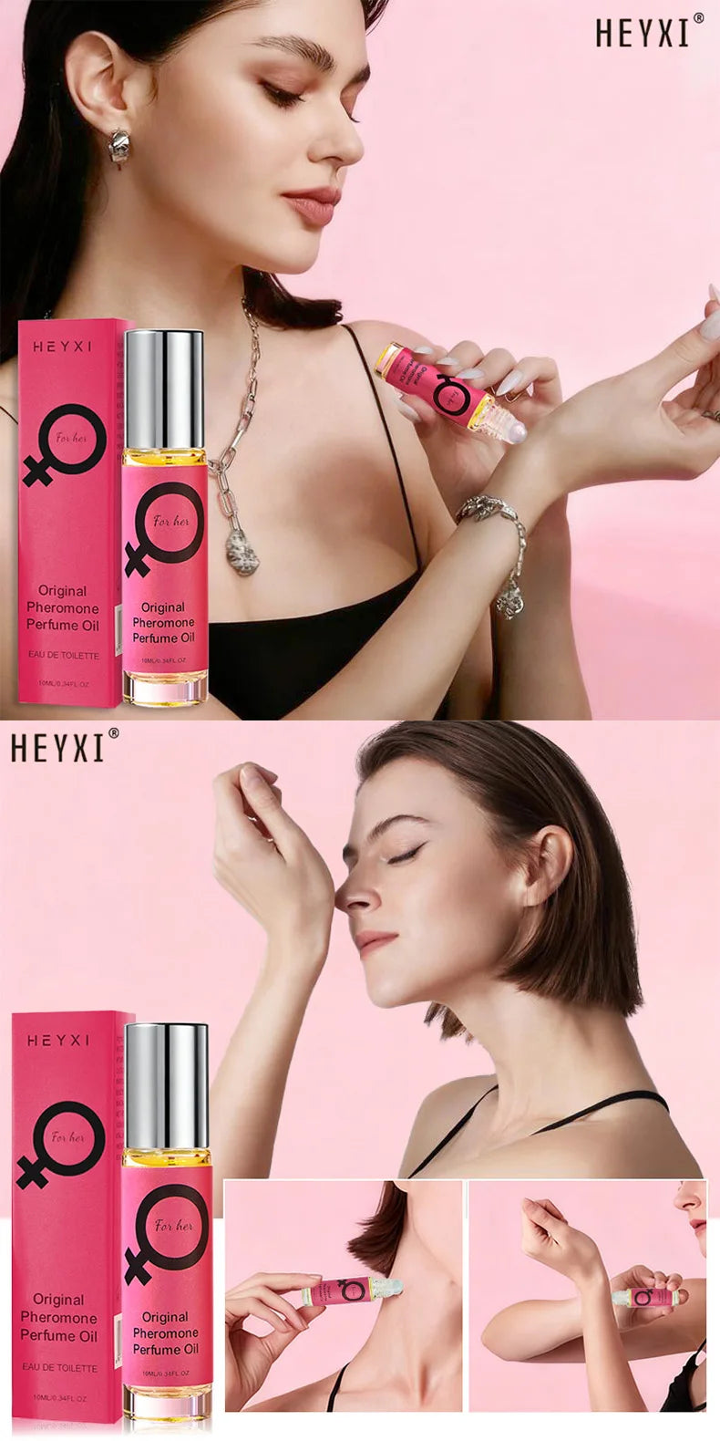 Long-Lasting Pheromone Roll-On Perfume for Women - 6