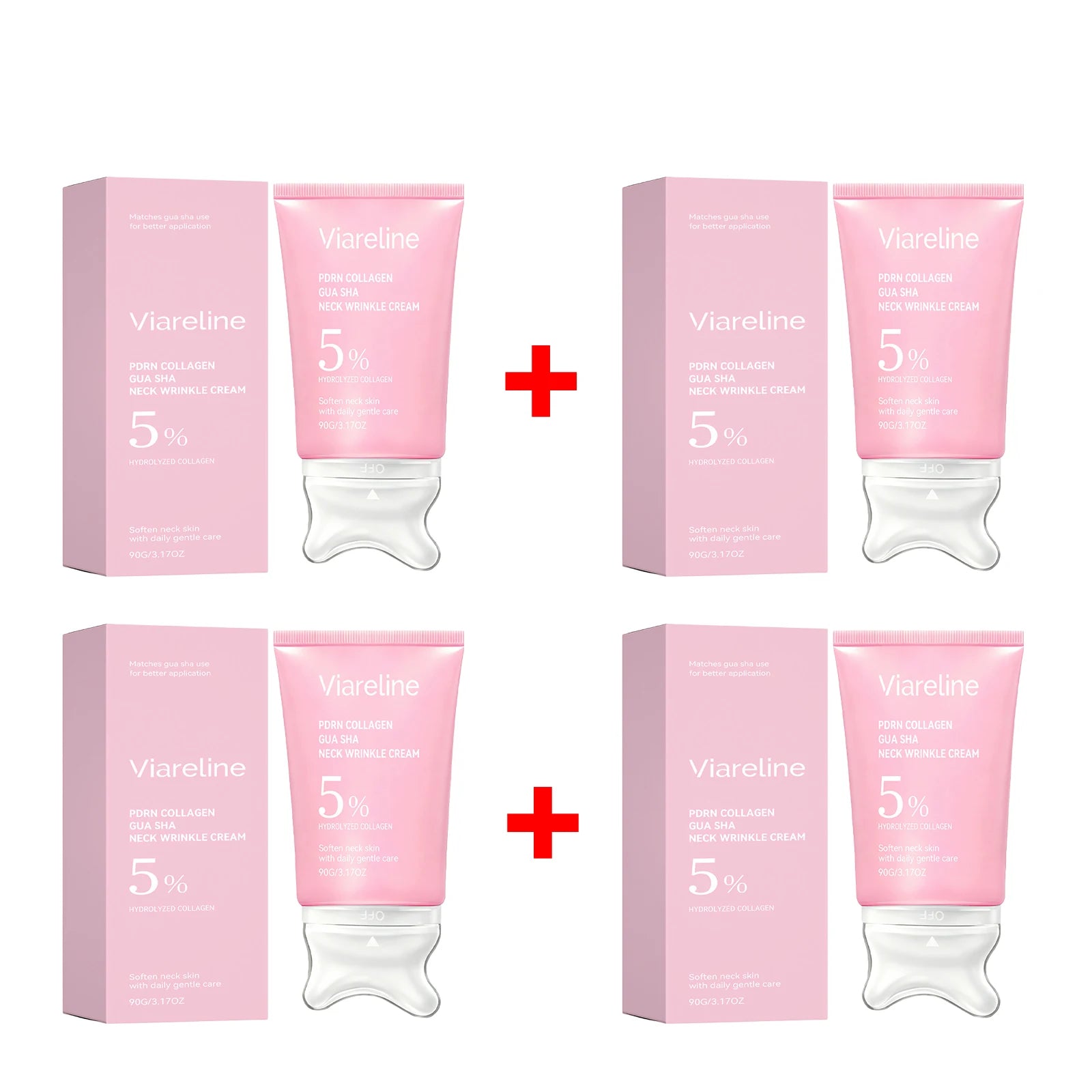 Firming Collagen Neck Cream with Gua Sha Massage Applicator - 13