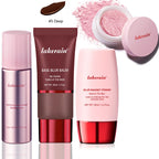 4-Piece Long-Lasting Waterproof Makeup Base and Setting Set