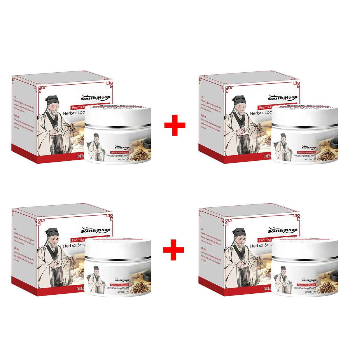 Herbal Soothing Relief Cream for Dry and Itchy Skin