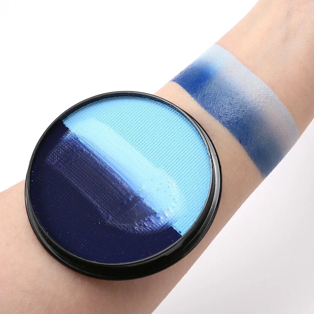 Double Color Face and Body Paint for Parties and Festivals - 21