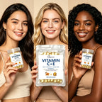 Vitamin C and E Facial Serum Capsules for Radiant Skin