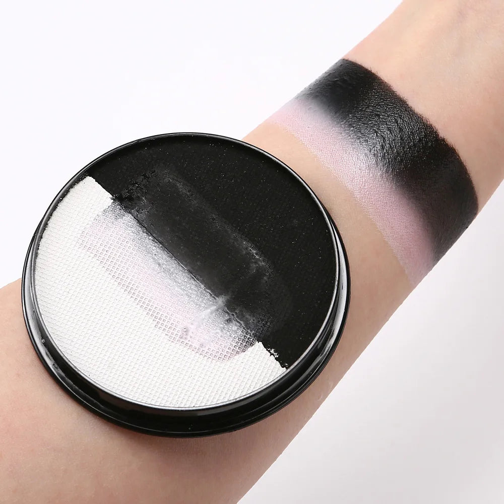Double Color Face and Body Paint for Parties and Festivals