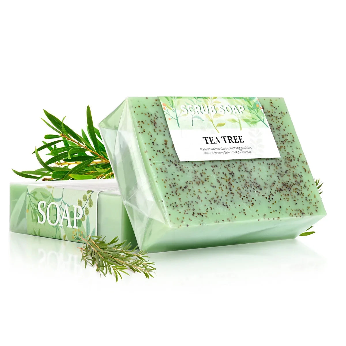 Tea Tree Oil Cleansing Soap for Face and Body