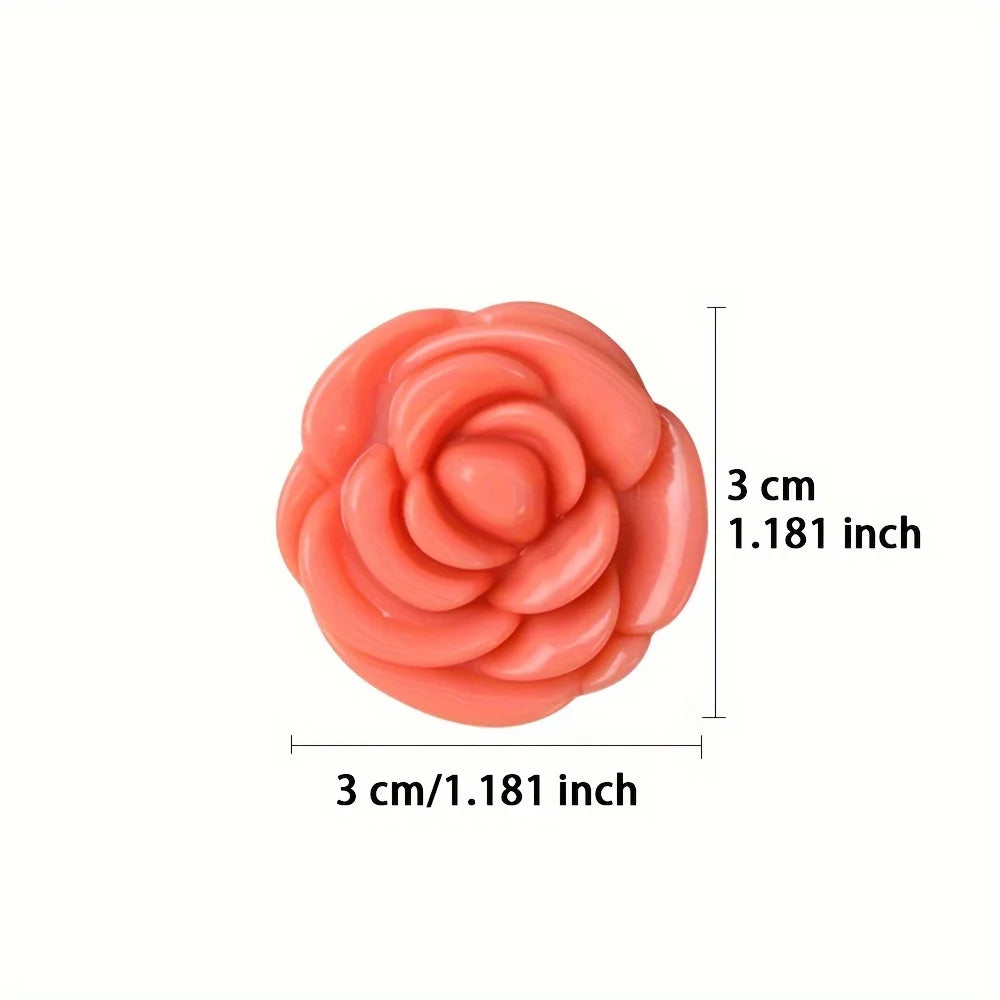 Rose-Shaped Velvet Matte Lip and Cheek Clay
