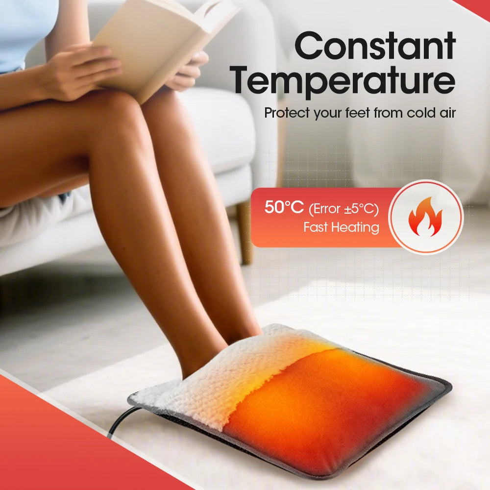 USB Heated Foot and Body Warmer Mat