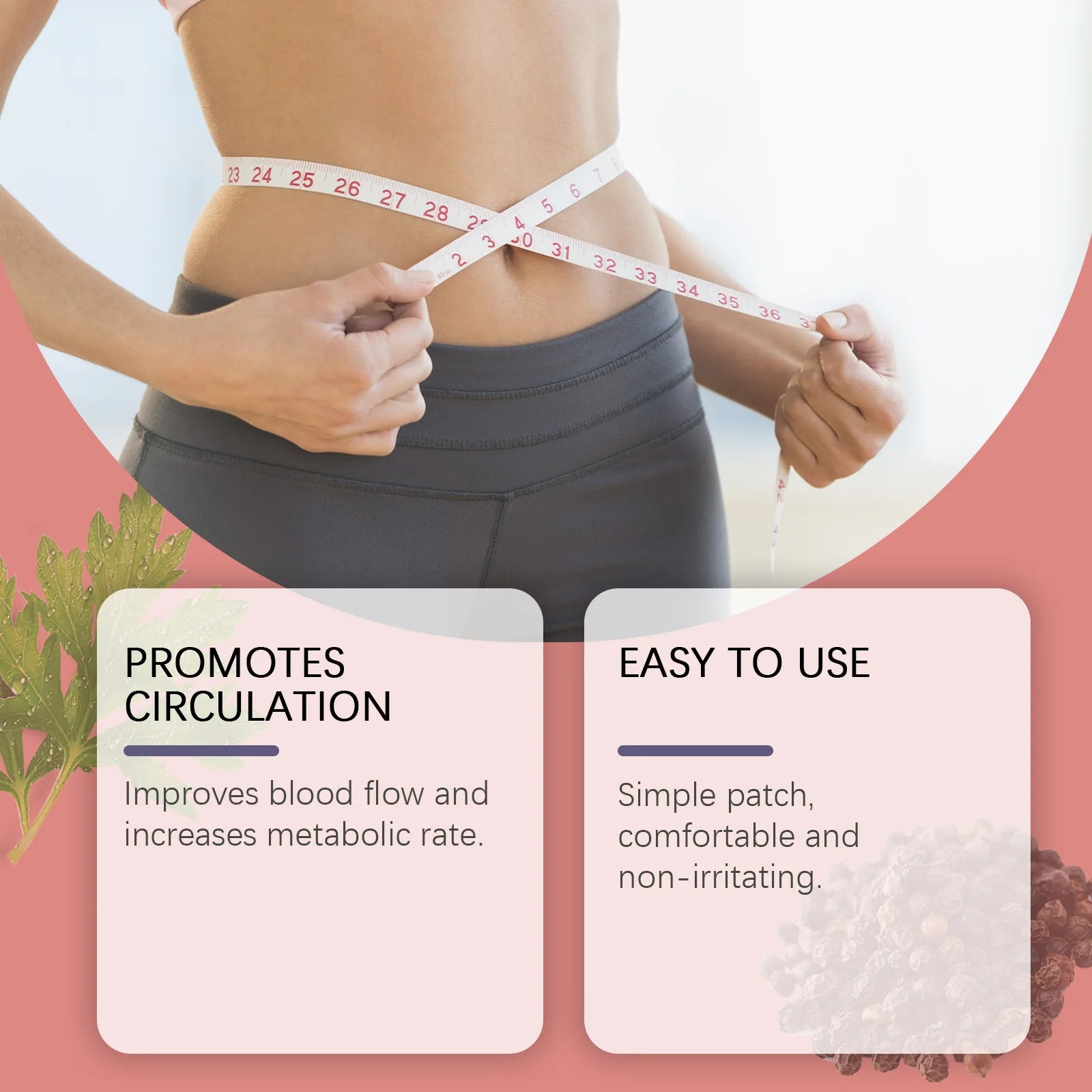 Natural Slimming Belly Patches for Weight Management - 3