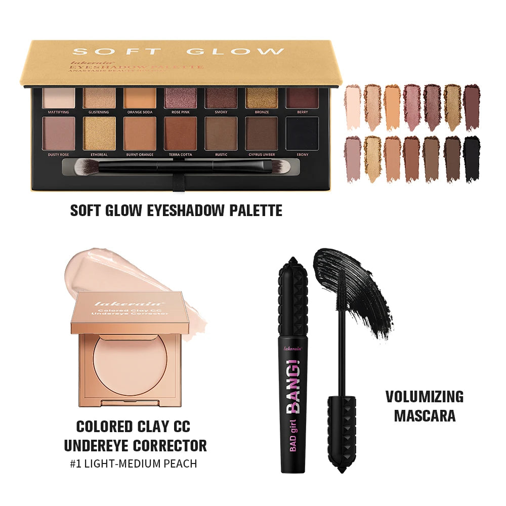 3-Piece Essential Eye Makeup Kit
