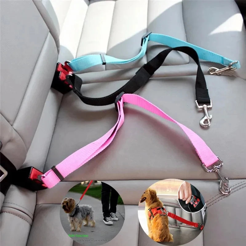 Adjustable Safety Seat Belt for Dogs and Cats