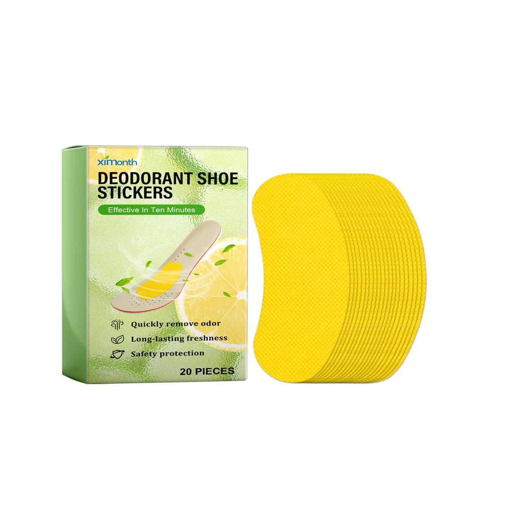 Refreshing Deodorant Shoe Patches for Odor Control