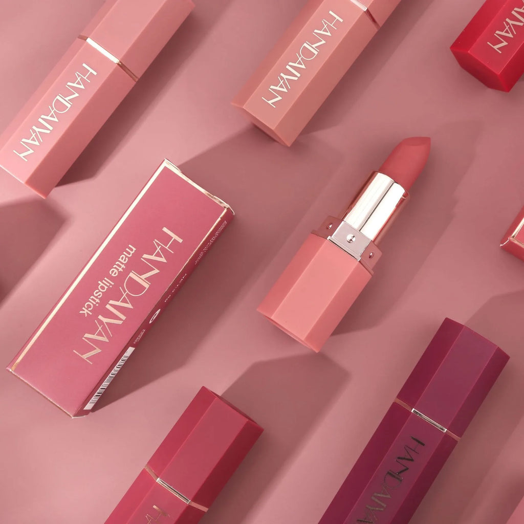 Velvet Matte Lipstick Set for Long-Lasting Wear