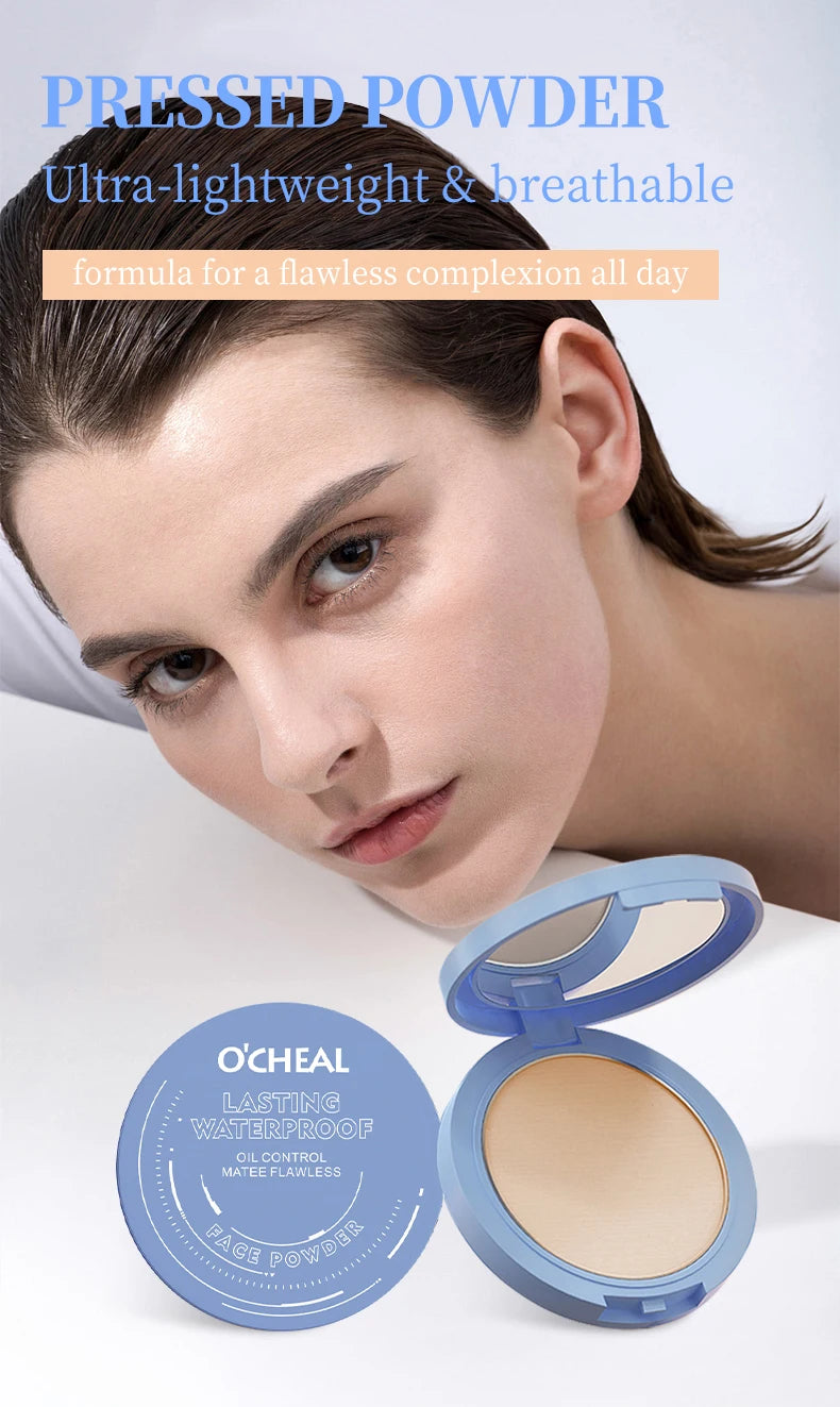 Waterproof Long-Lasting Pressed Setting Powder - 6