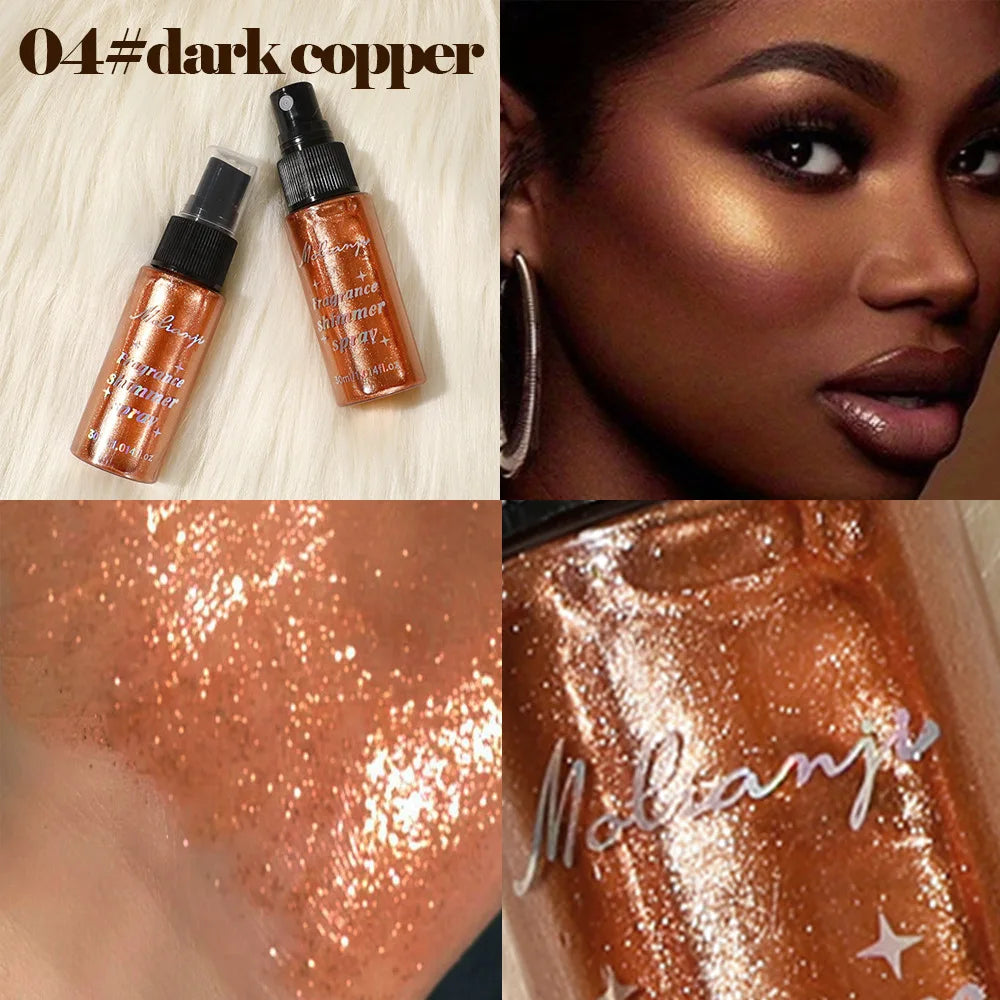 Diamond Liquid Body Highlighter Shimmer Spray