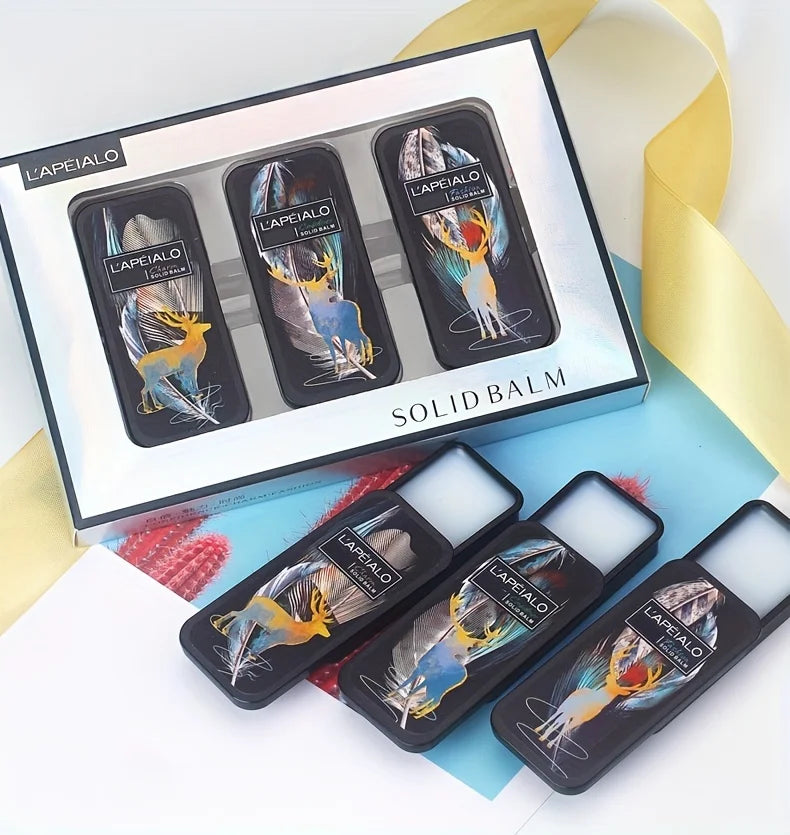Portable Solid Perfume Fragrance Set