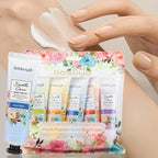 Moisturizing Floral Hand Cream Set for Dry Skin