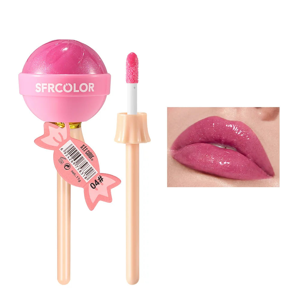 Shimmering Candy Lollipop Lip Gloss