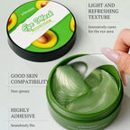 Hydrating Avocado Eye Mask for Dark Circles