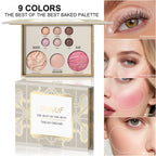 All-in-One 9-Color Face and Eye Makeup Palette
