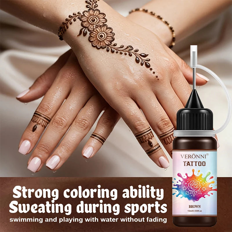 Temporary DIY Tattoo Paste for Festivals and Body Art